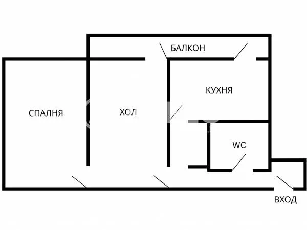2-стаен, Свобода, София - снимка 4 от 8