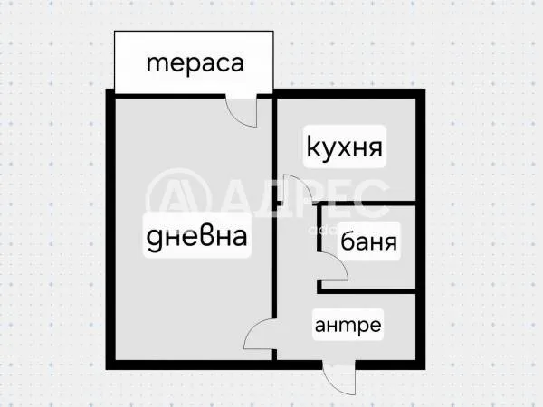 1-стаен, Надежда 3, София - снимка 4 от 15