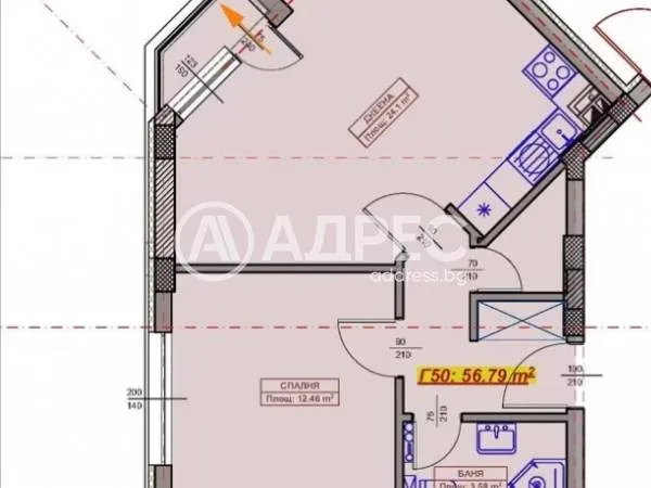 2-стаен, Възраждане, Варна - снимка 4 от 6
