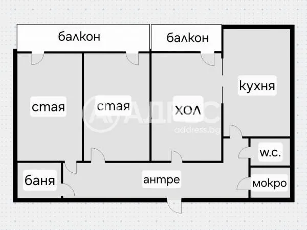 3-стаен, Лагера, София - снимка 4 от 16