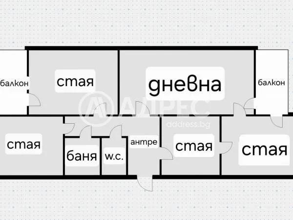 3-стаен, Стрелбище, София - снимка 4 от 8