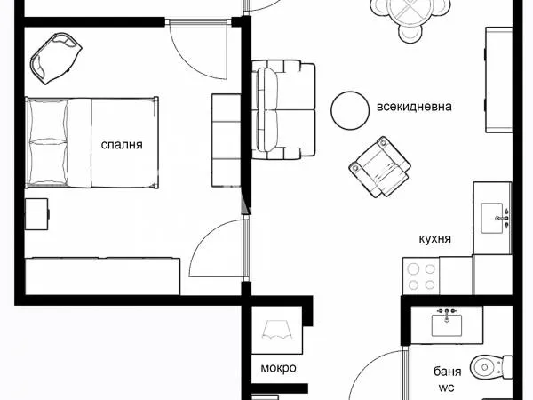 2-стаен, Банишора, София - снимка 4 от 15