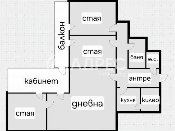 2-стаен, Иван Вазов, София - снимка 4 от 26