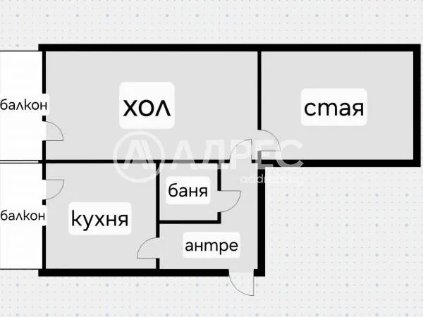 2-стаен, Надежда 4, София - снимка 4 от 19