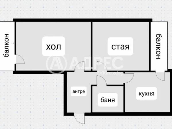 2-стаен, Хиподрума, София - снимка 4 от 10