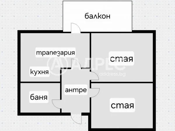 2-стаен, Изгрев, София - снимка 4 от 11