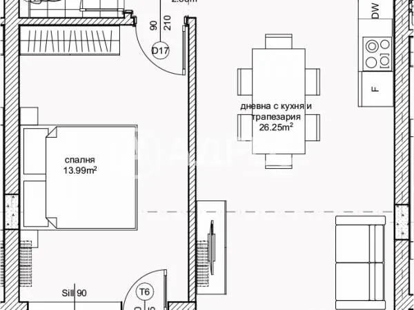 2-стаен, Възраждане, Варна - снимка 4 от 8