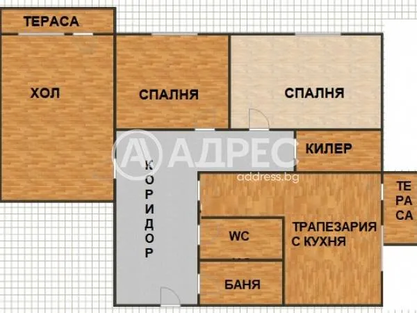 3-стаен, Кайсиева градина, Варна - снимка 2 от 4