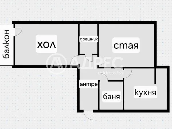 2-стаен, Люлин 1, София - снимка 4 от 11