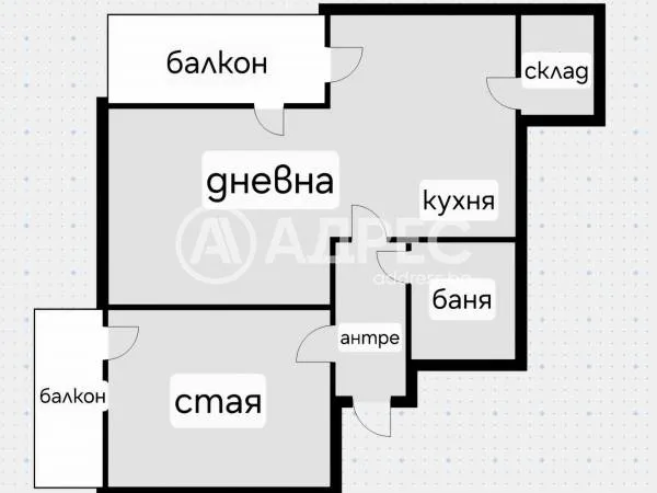 2-стаен, Борово, София - снимка 4 от 20