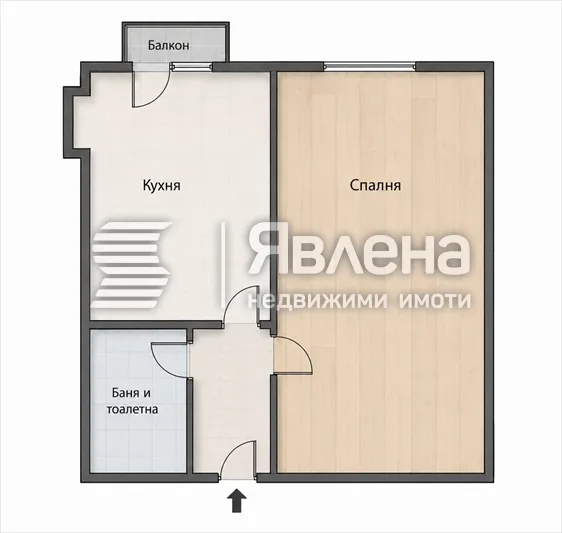 1-стаен, Лозенец, София - снимка 5 от 6
