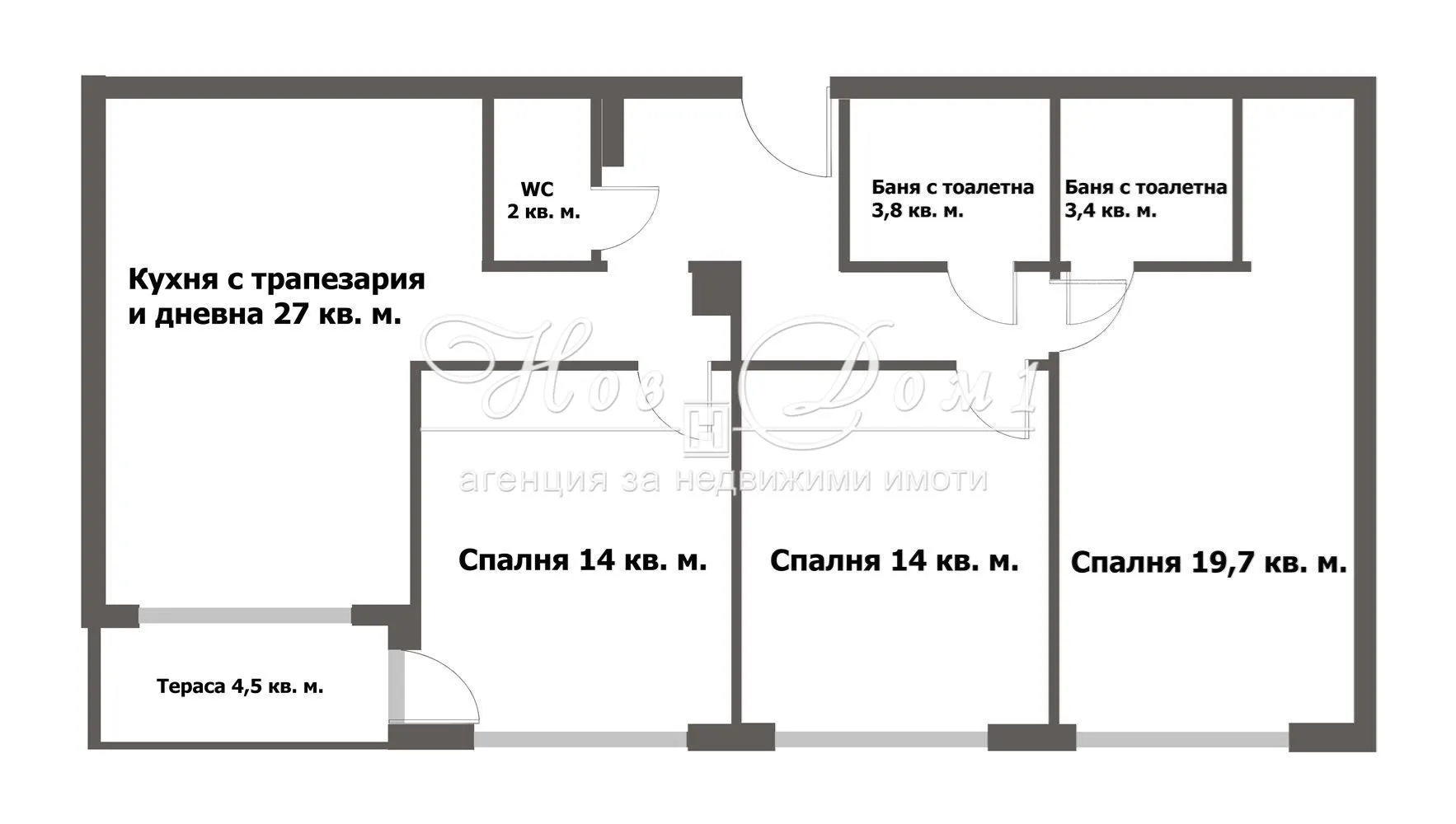 3-стаен, Лозенец, София - снимка 21 от 22