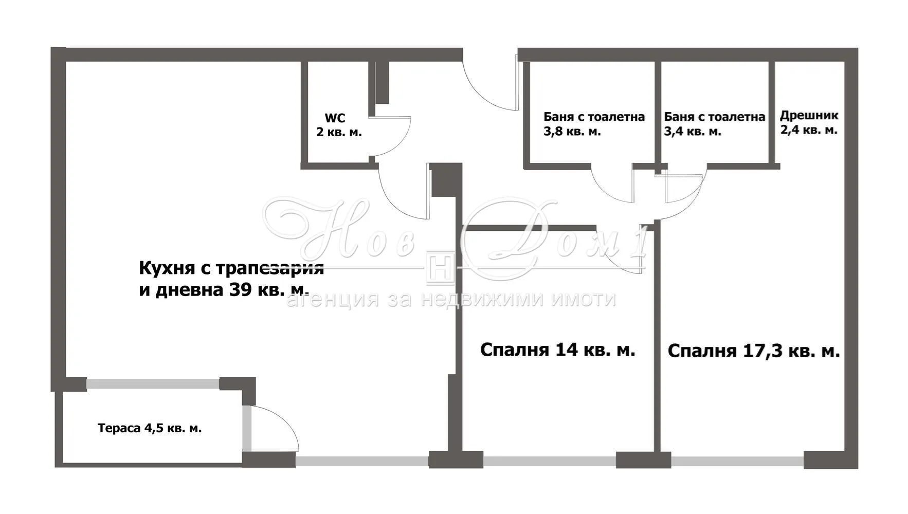 3-стаен, Лозенец, София - снимка 20 от 22