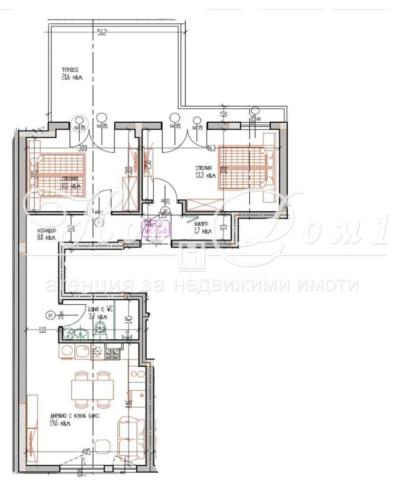 3-стаен, Тракия, Варна - снимка 6 от 15